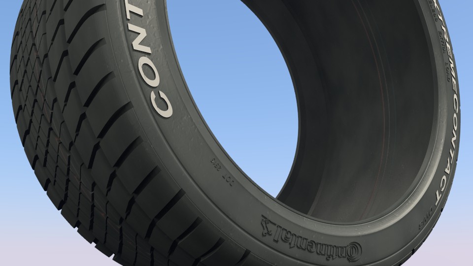 Asanti B1 wheel w. Conti ExtremeContact tyre preview image 7